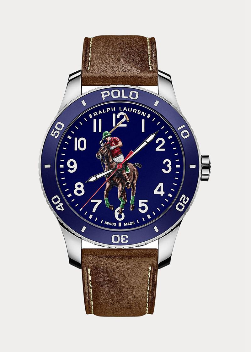 Relojes Polo Ralph Lauren Hombre Polo Watch Blue Dial Chile Azules CIDOM-5736